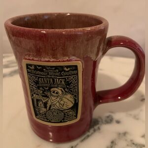 Deneen Disney “The Nightmare Before Christmas” Red Santa Jack Coffee Mug